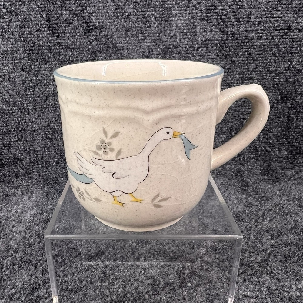 Vintage International Marmalade Goose Flat Cup Country